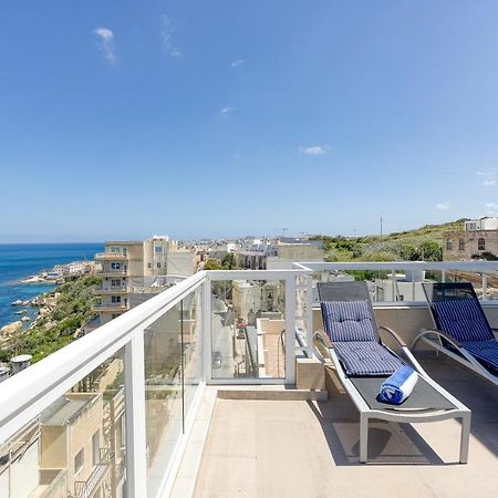 Апартаменты Lux Sea Front Penthouse With Breathtaking Views In St Pauls By 360 Estates Сент-Полс-Бей Экстерьер фото